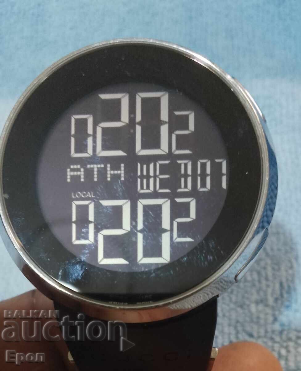 Χειροποίητο ψηφιακό ανδρικό ρολόι Gucci