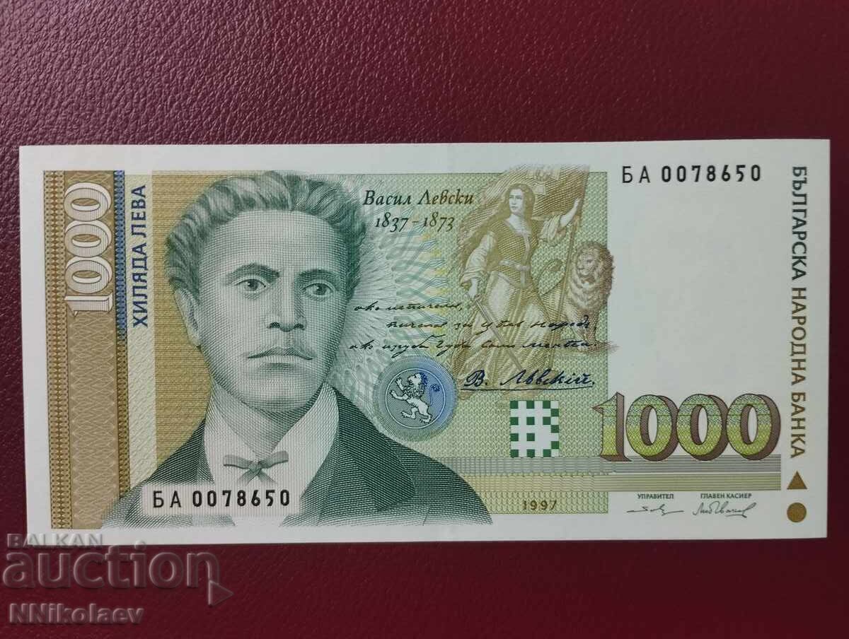България 1000 лева 1997 г. UNC България 1000 лева 1997 г. UNC