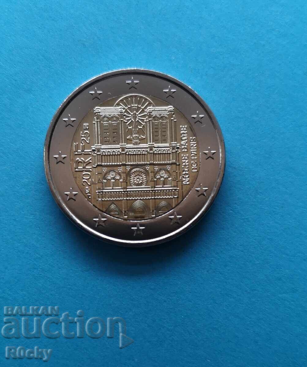 Delivery of 2 Euro Coin Notre Dame 2025