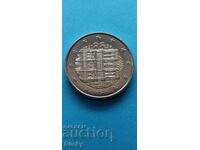 Monedă 2 euro Notre Dame 2025