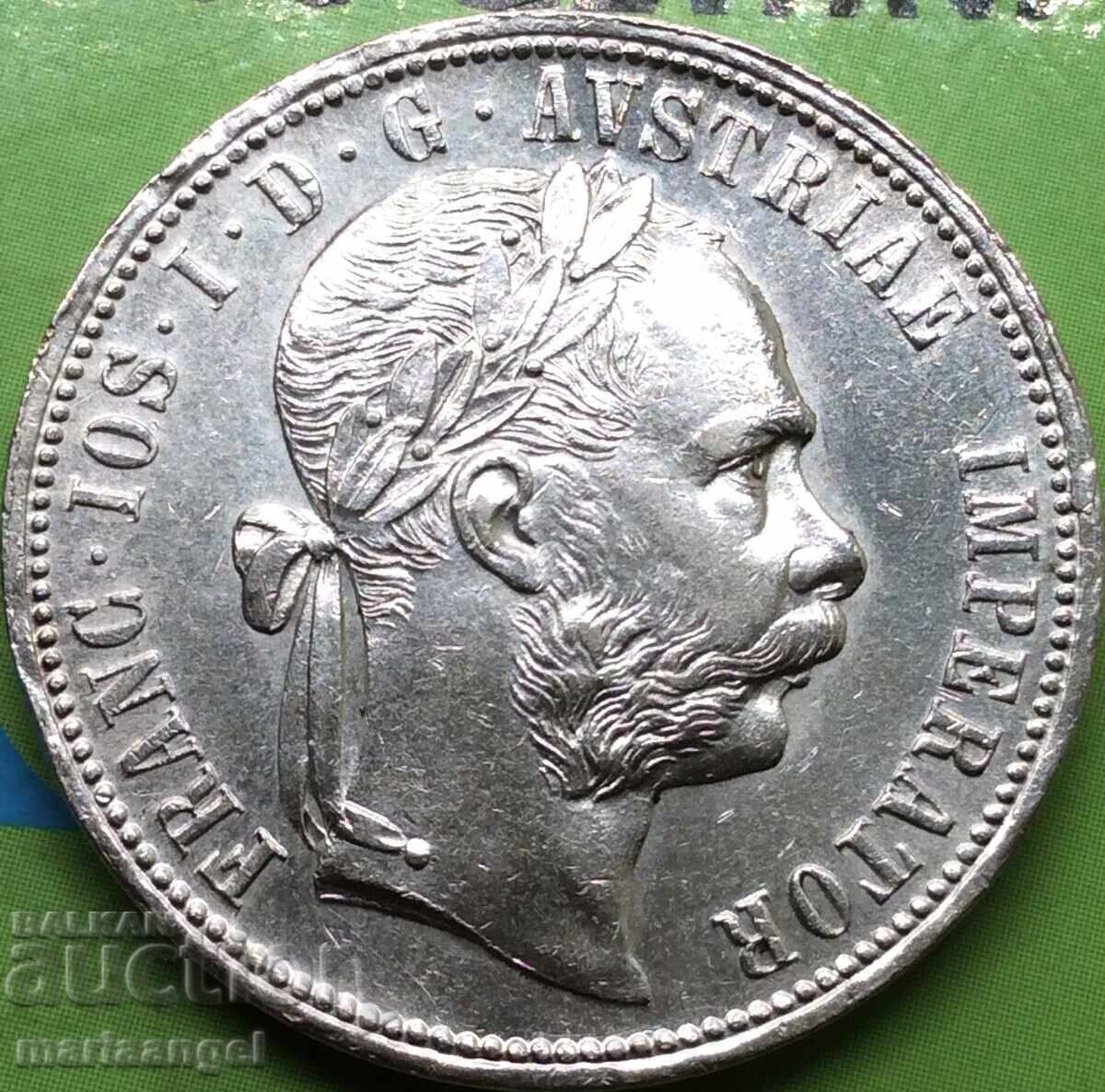 Αυστρία 1 florin 1879 Πατίνα ασήμι με τιμή € 39.00 | 76.28 BGN