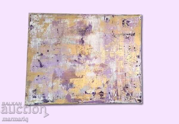 Αφηρημένος πίνακας, ακρυλικό 40x50 εκ - 6