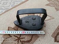 Old cast iron iron