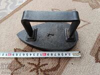 Old cast iron iron