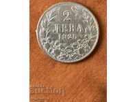 MONEDĂ 2 LEI 1925 G