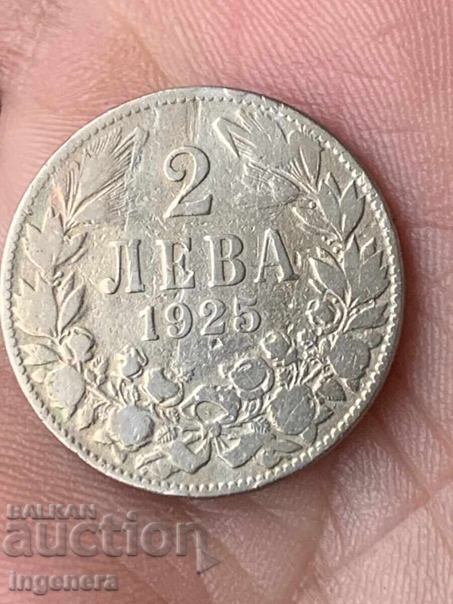 MONEDĂ 2 LEI 1925 G