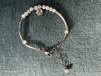 Brățară de argint cu cristal de stâncă nr. 7837