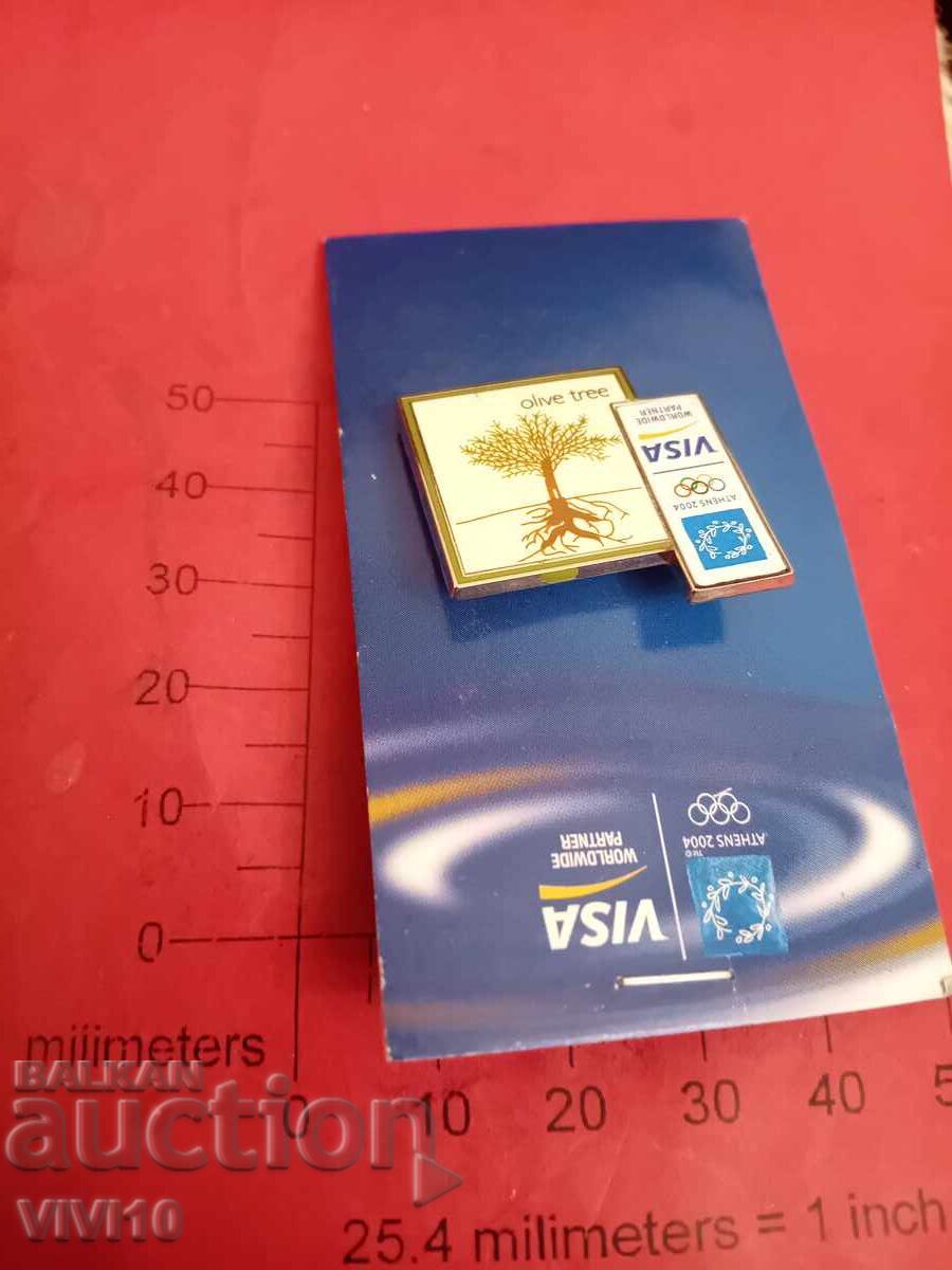 Олимпийска значка Атина 2004г