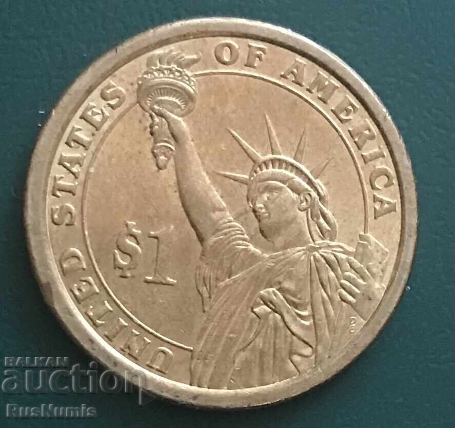 USA. 1 dollar 2011 (D). James Garfield with price € 2.30 | 4.50 BGN