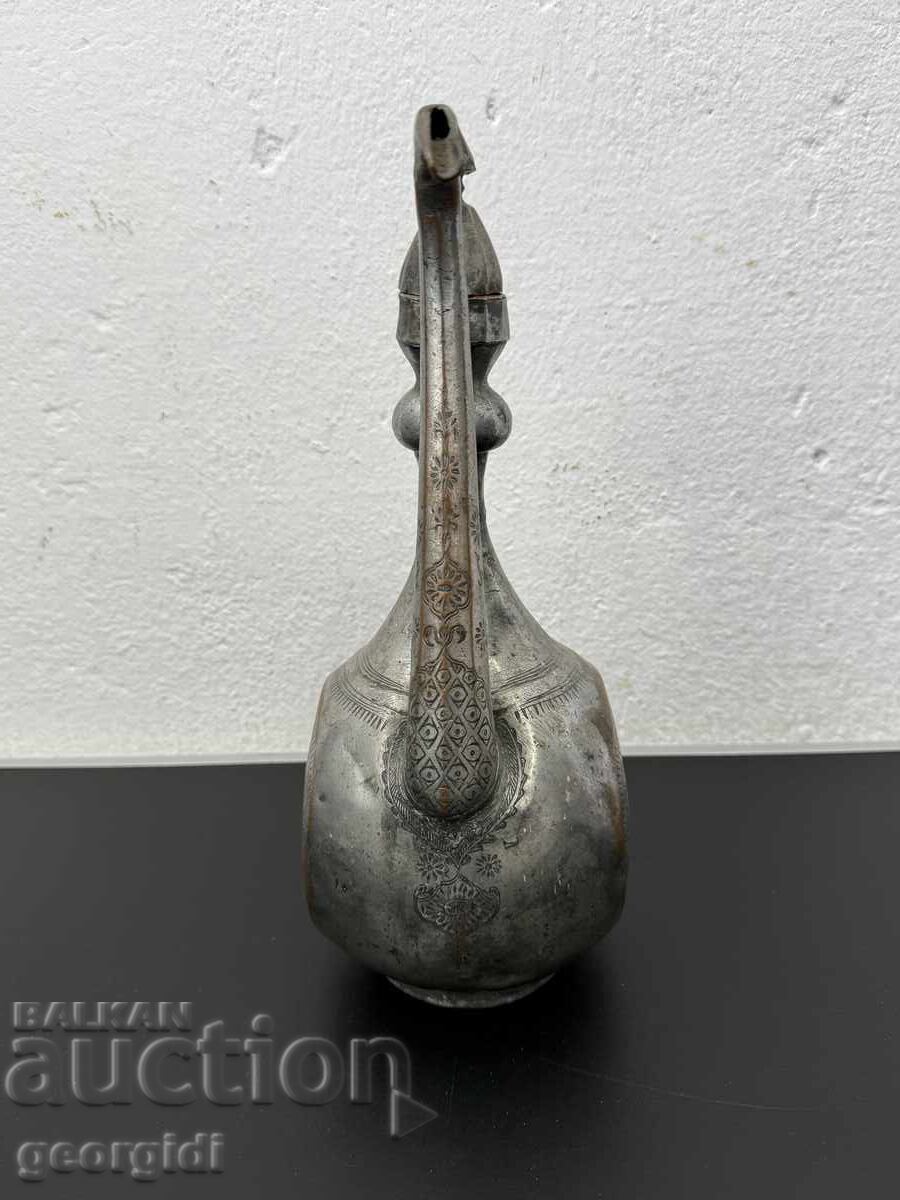 Доставка на Автентичен османски ибрик с гравюри. №7844