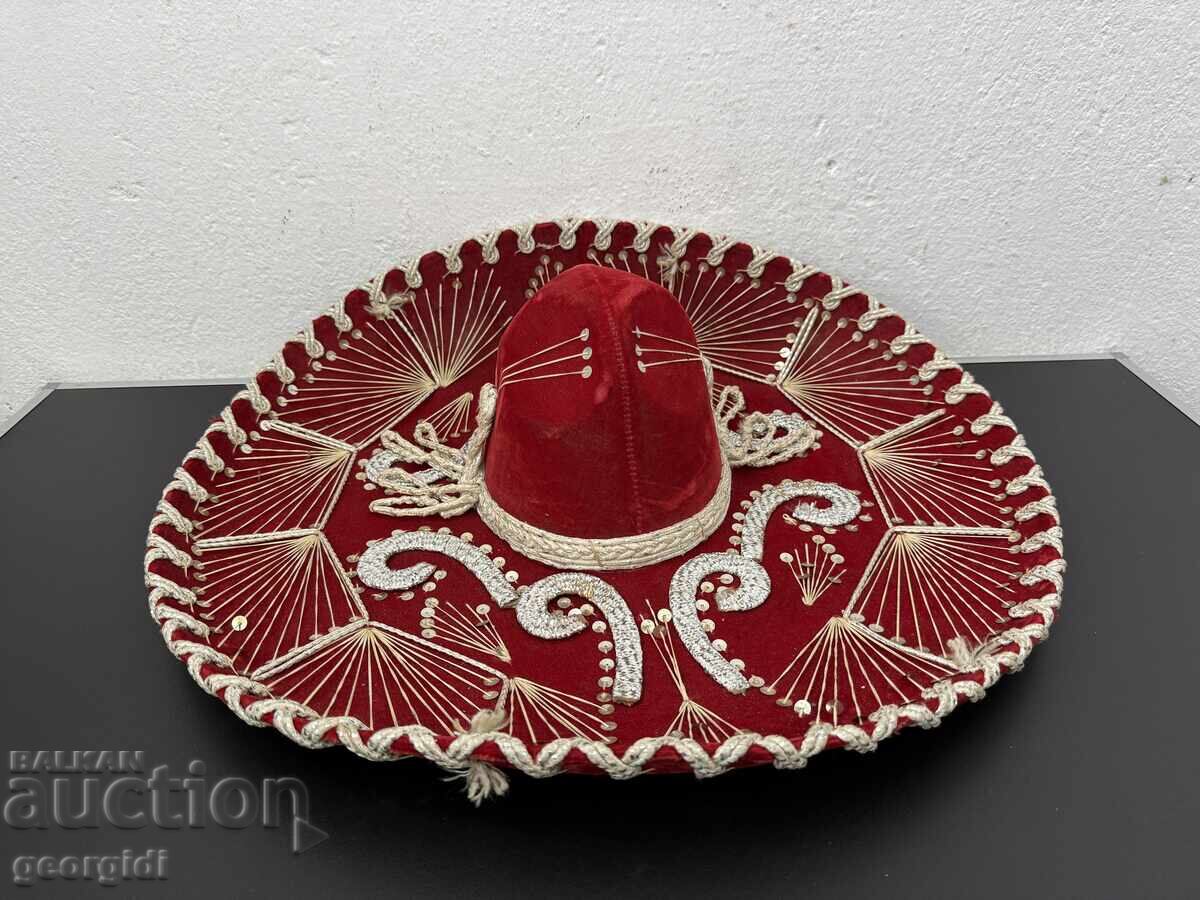 Livrarea Sombrero mexican bogat decorat. №7847