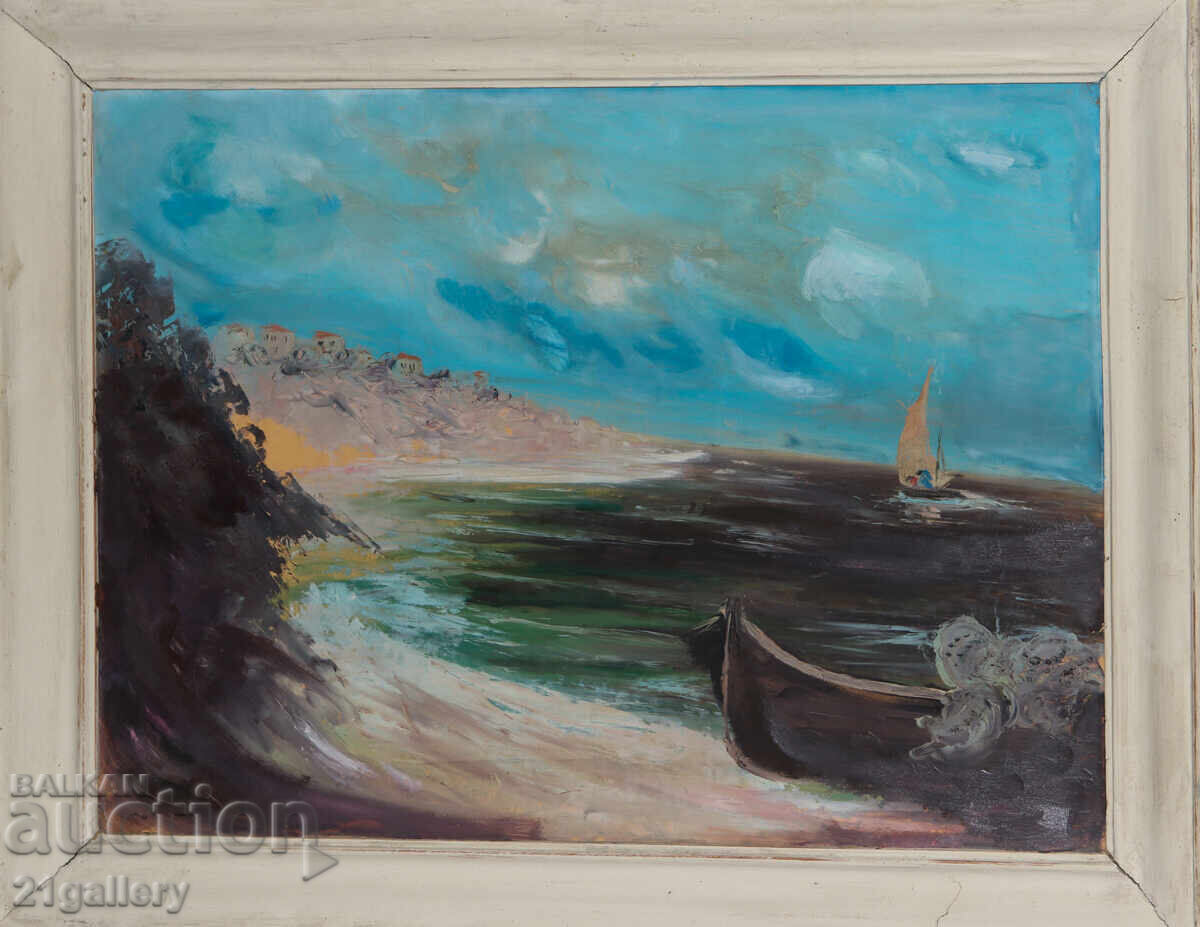 Δημοπρασία Κουντσιο Γκραντσαροφ, ελαιογραφίες θαλασσινό τοπίο