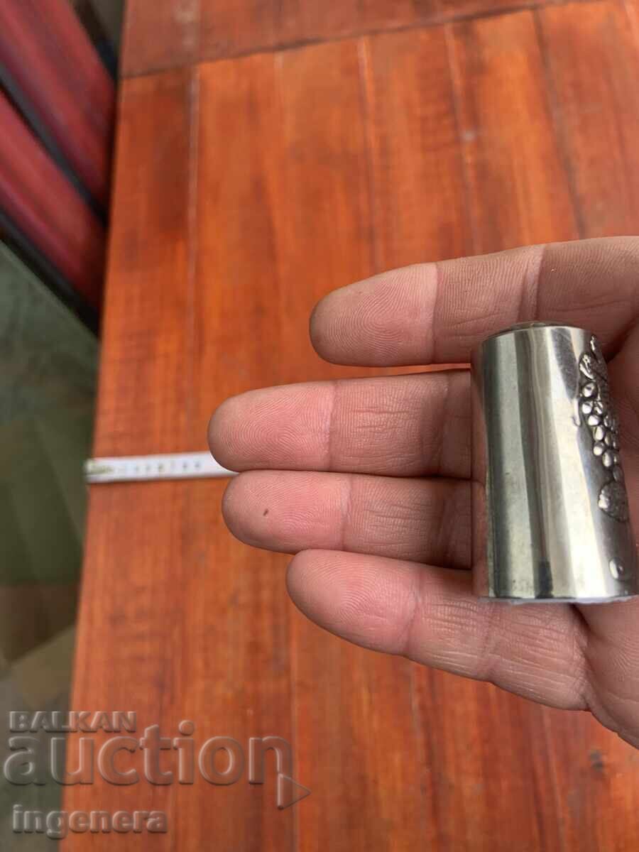 Livrarea SOLNIȚĂ PIPERNIȚĂ METAL ARGINTAT VECHE ANGLIA