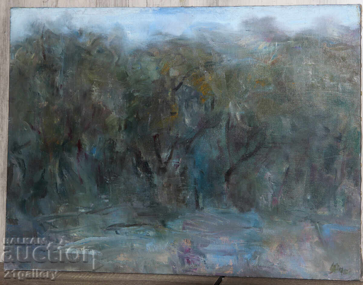 Δημοπρασία Ογκνιάν Γκένωφ, ελαιογραφία τοπίου