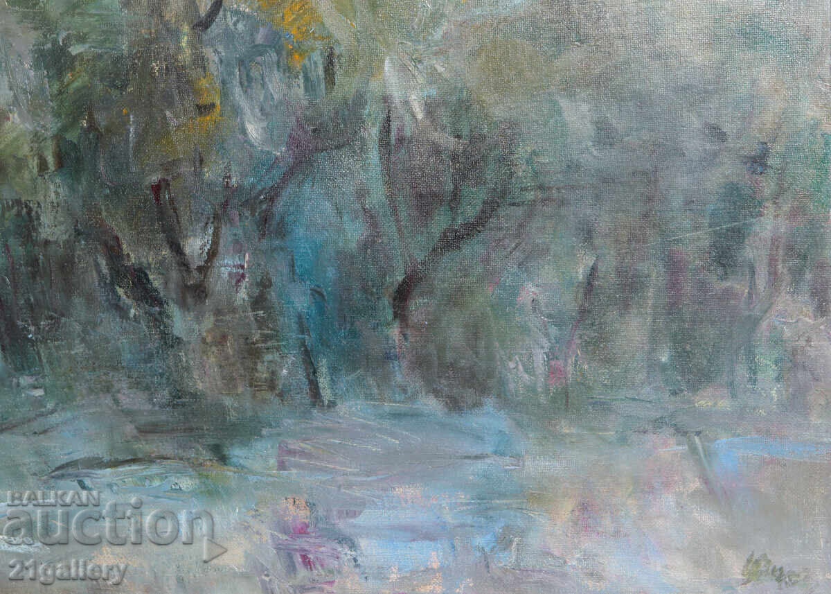 Ογκνιάν Γκένωφ, ελαιογραφία τοπίου - 5