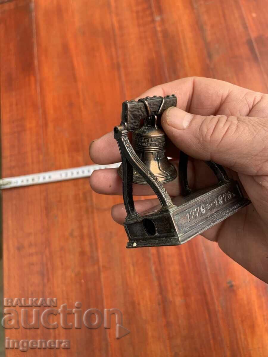 CLOPOT DE CLOPOT DIN ALAMĂ BRONZ CLOPOT ASCHIETOR 1976 - 6