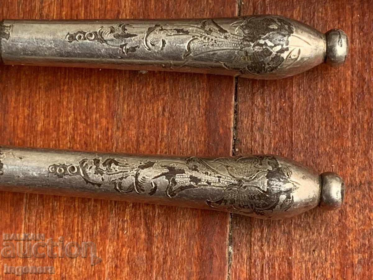 ЛЕШНИКОТРОШАЧКА ПОСРЕБРЕНА ОРНАМЕНТИ СТАРА АНГЛИЯ-АНТИКА - 7