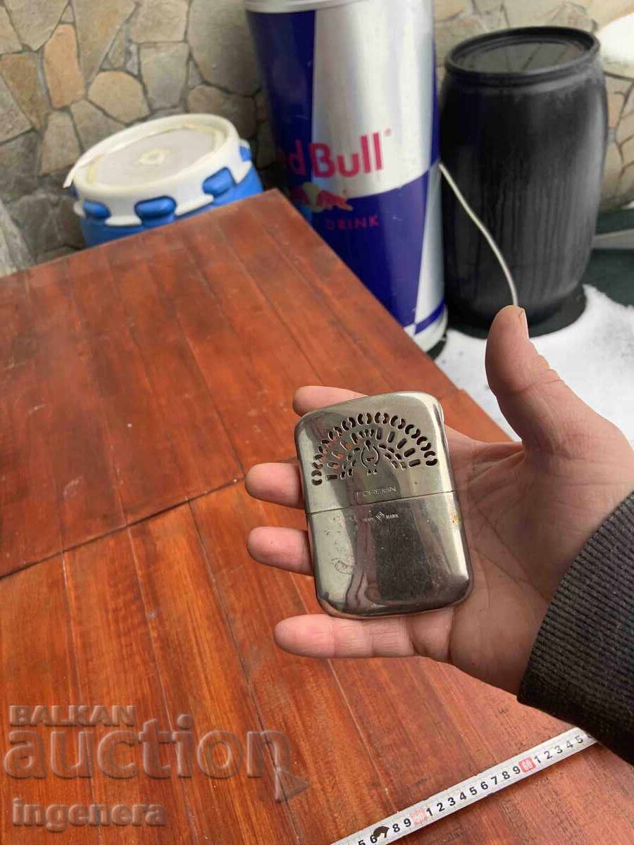 Auction  Mini Hand Warmer Metal Branded