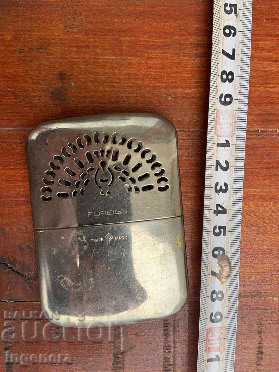 Delivery of Mini Hand Warmer Metal Branded