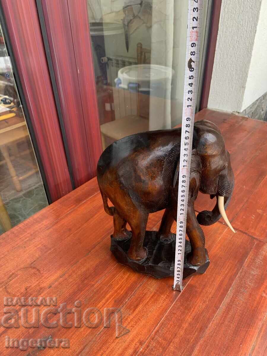 FIGURĂ SCULPTURĂ SCULPTURĂ ÎN LEMN ELEFANT ENORM LUCRARE DE MAESTRU cu preț € 112.00 | 219.05 BGN