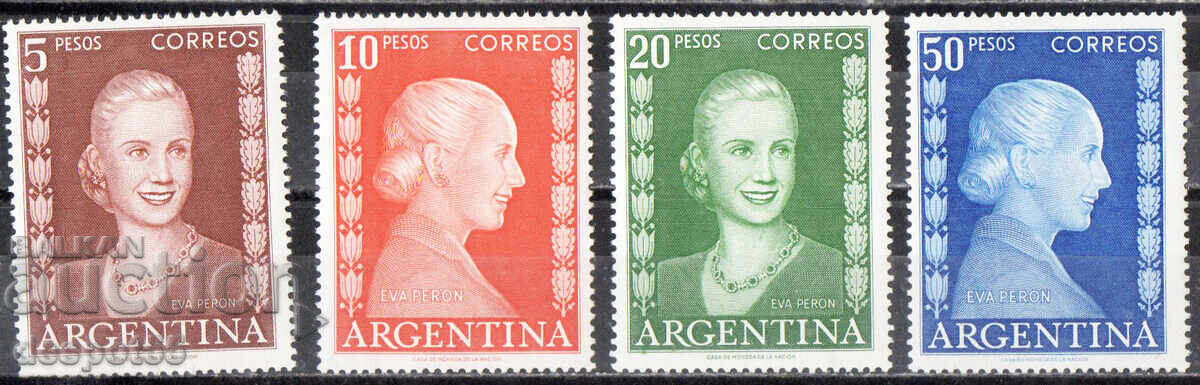 1952. Argentina. Eva Perón