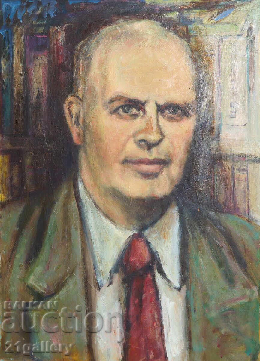 Tablou ulei 1981. Portret Tablou ulei 1981. Portret