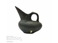 Veche carafă din ceramică Bucchero