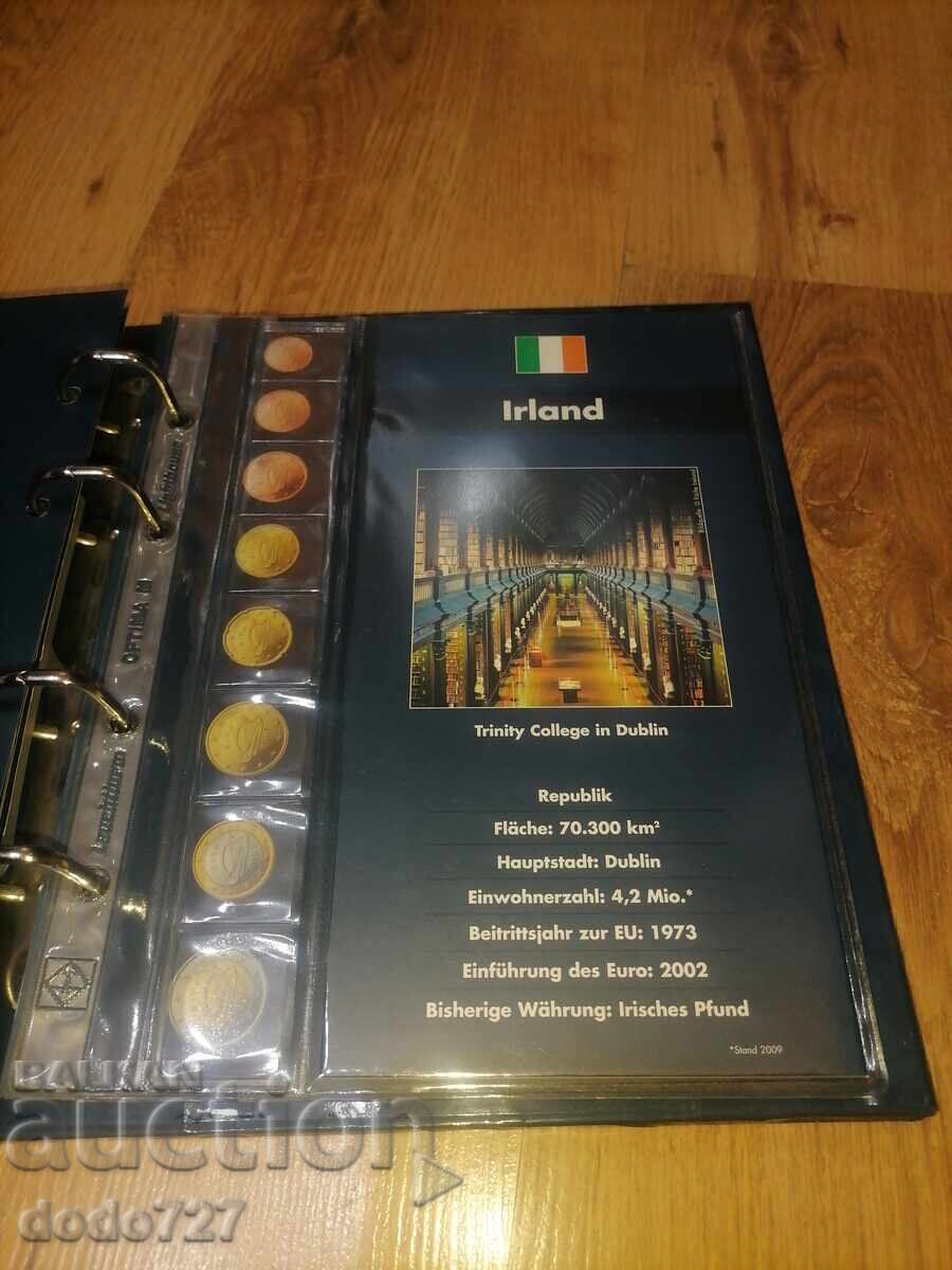 Clasor pentru monede Euro. Folosit - 7