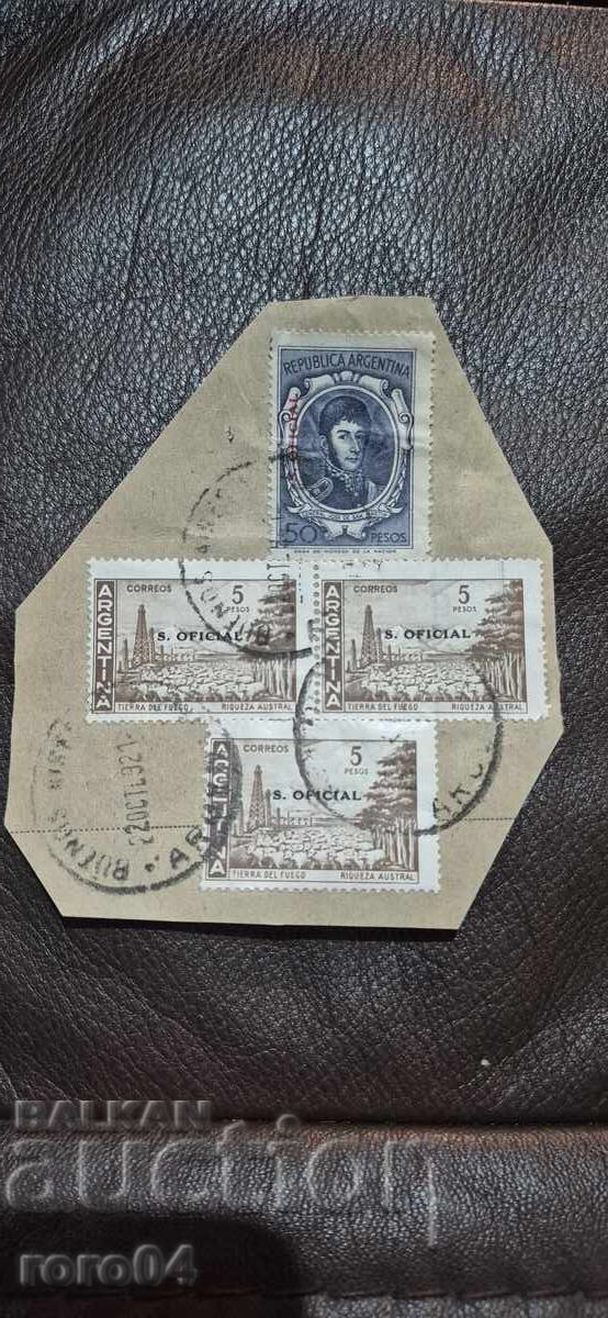 ΑΡΓΕΝΤΙΝΗ - ΕΠΙΓΡΑΦΕΣ - 1921