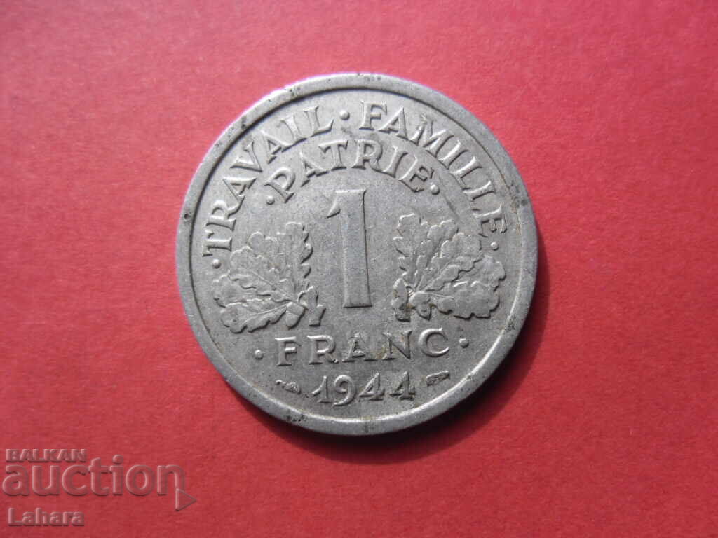 1 franc 1944 Franța