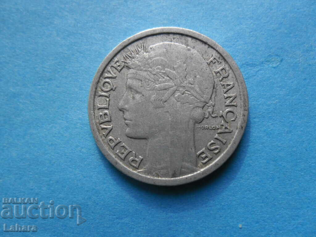 1 franc 1950 Franța cu preț € 0.22 | 0.43 BGN 1 franc 1950 Franța cu preț € 0.22 | 0.43 BGN