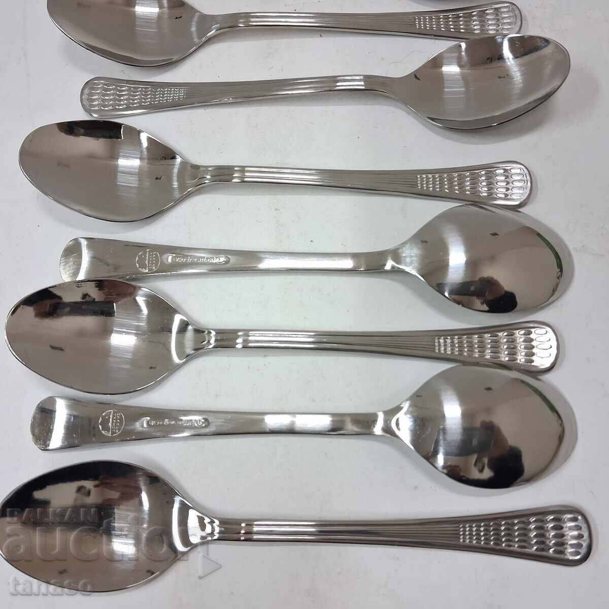 Set of coffee spoons "Petko Denev" - Balkantourist, new - 6
