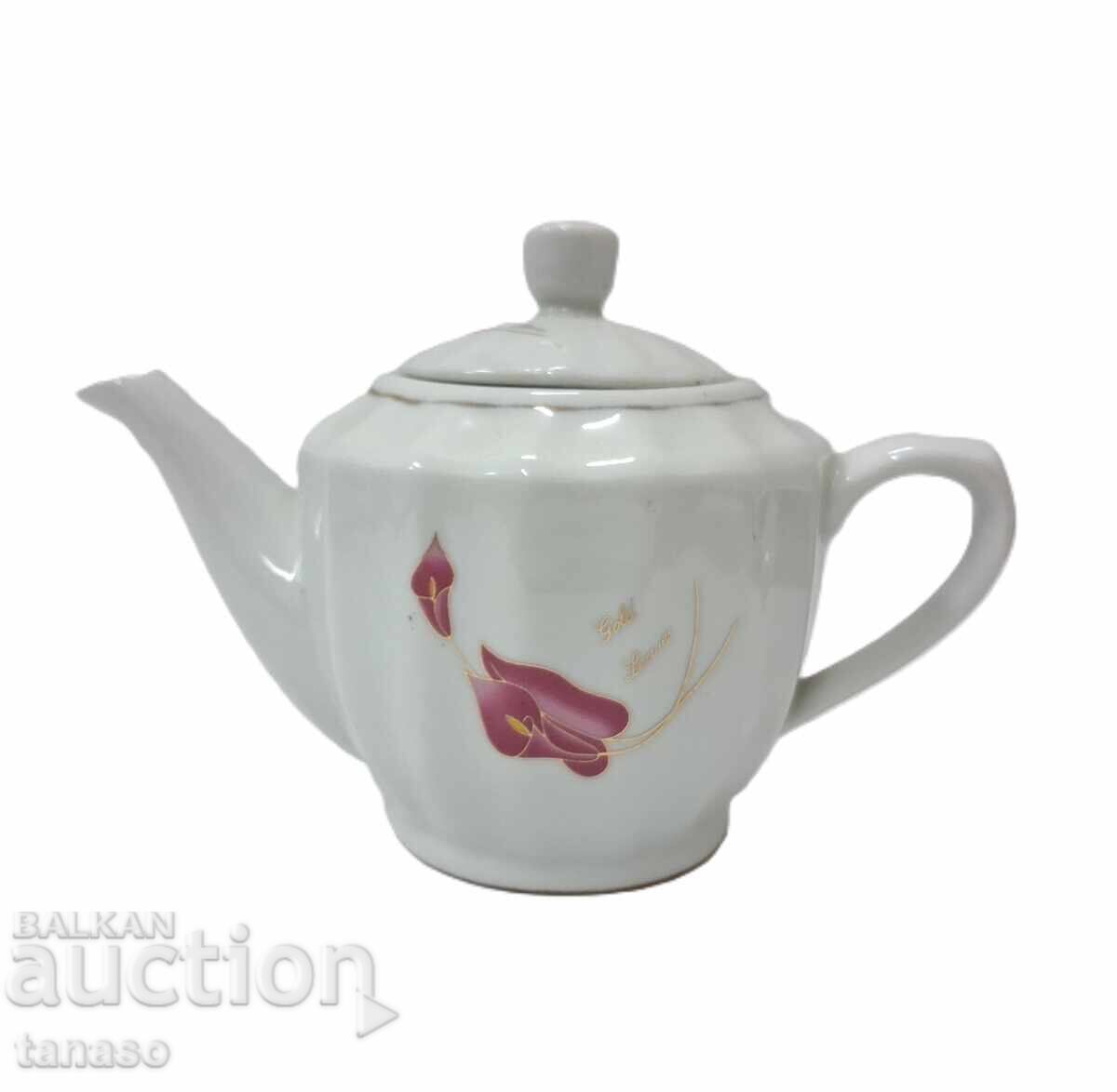 Small porcelain Chinese teapot for tea, coffee, milk - 5