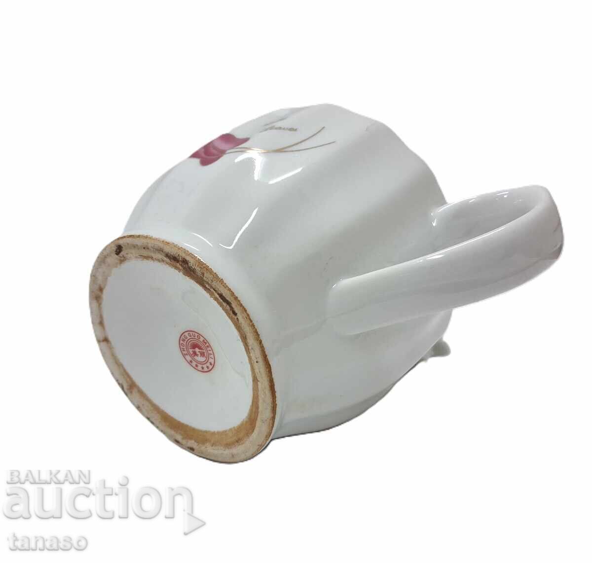 Small porcelain Chinese teapot for tea, coffee, milk - 6