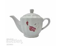 Малък порцеланов китайски чайник за чай, кафе, мляко