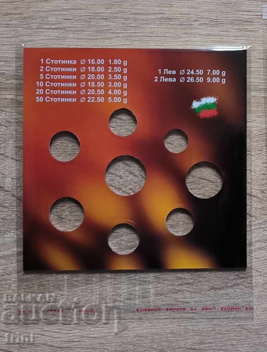 Suporturi (ambalaje) pentru ultimele monede de schimb în leva cu preț € 2.97 | 5.81 BGN