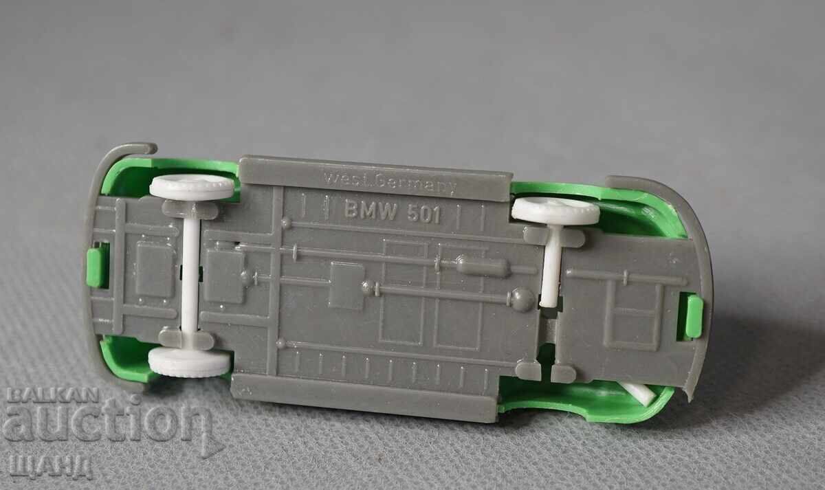 BMW 501 Παλιό Γερμανικό Πλαστικό παιχνίδι μοντέλο αυτοκινήτου - 5