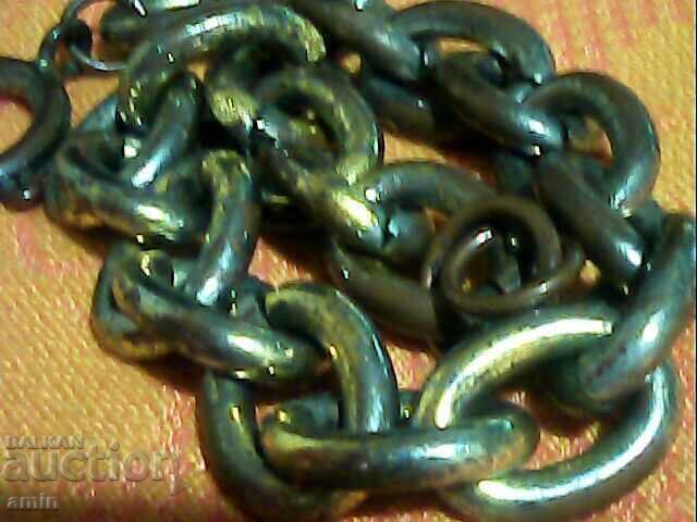 Old beautiful gold-plated silver bracelet 19cm with price € 4.00 | 7.82 BGN