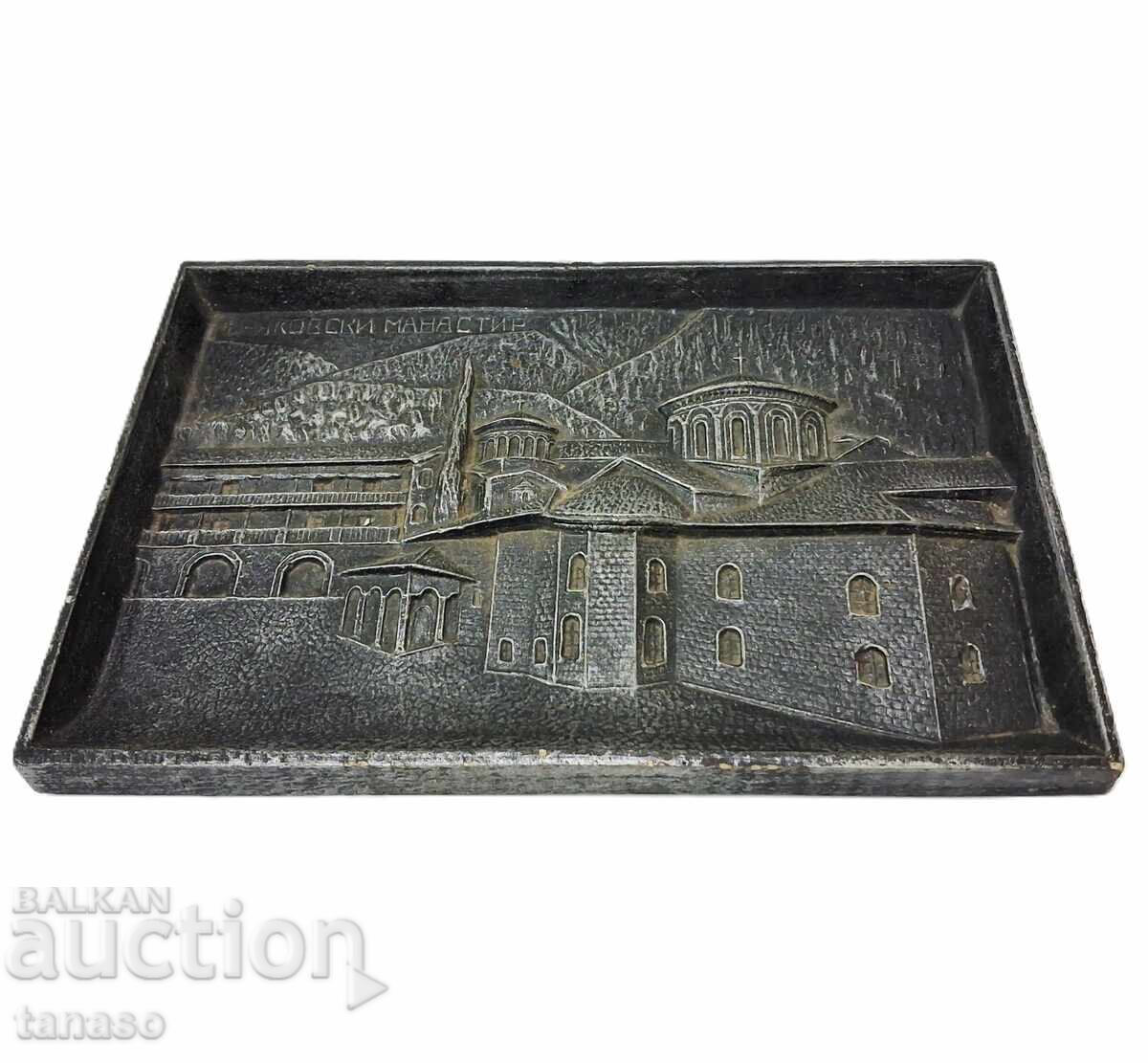 Livrarea Panou gips vechi – „Mănăstirea Benkovski“ (Sf. Mina, Sofia)