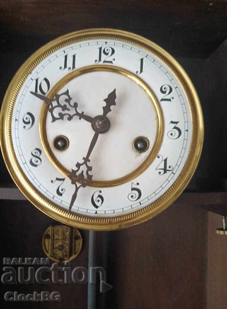 Αντίκ γερμανικό ρολόι τοίχου με τιμή € 99.00 | 193.63 BGN Αντίκ γερμανικό ρολόι τοίχου με τιμή € 99.00 | 193.63 BGN