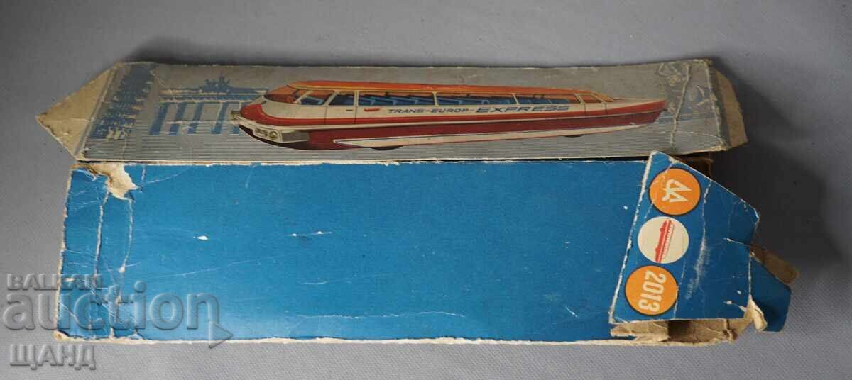 Παράδοση Κουτί για Παλιό Γερμανικό παιχνίδι μοντέλο αυτοκίνητο βάρκα