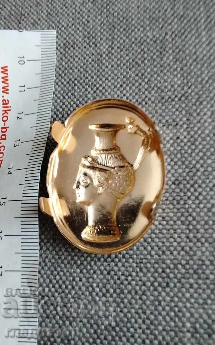 Veche aplicație metalică riton semn insignă pentru montare cu preț € 1.10 | 2.15 BGN