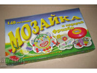 Mosaic construction game, preserved. Without a frisbee