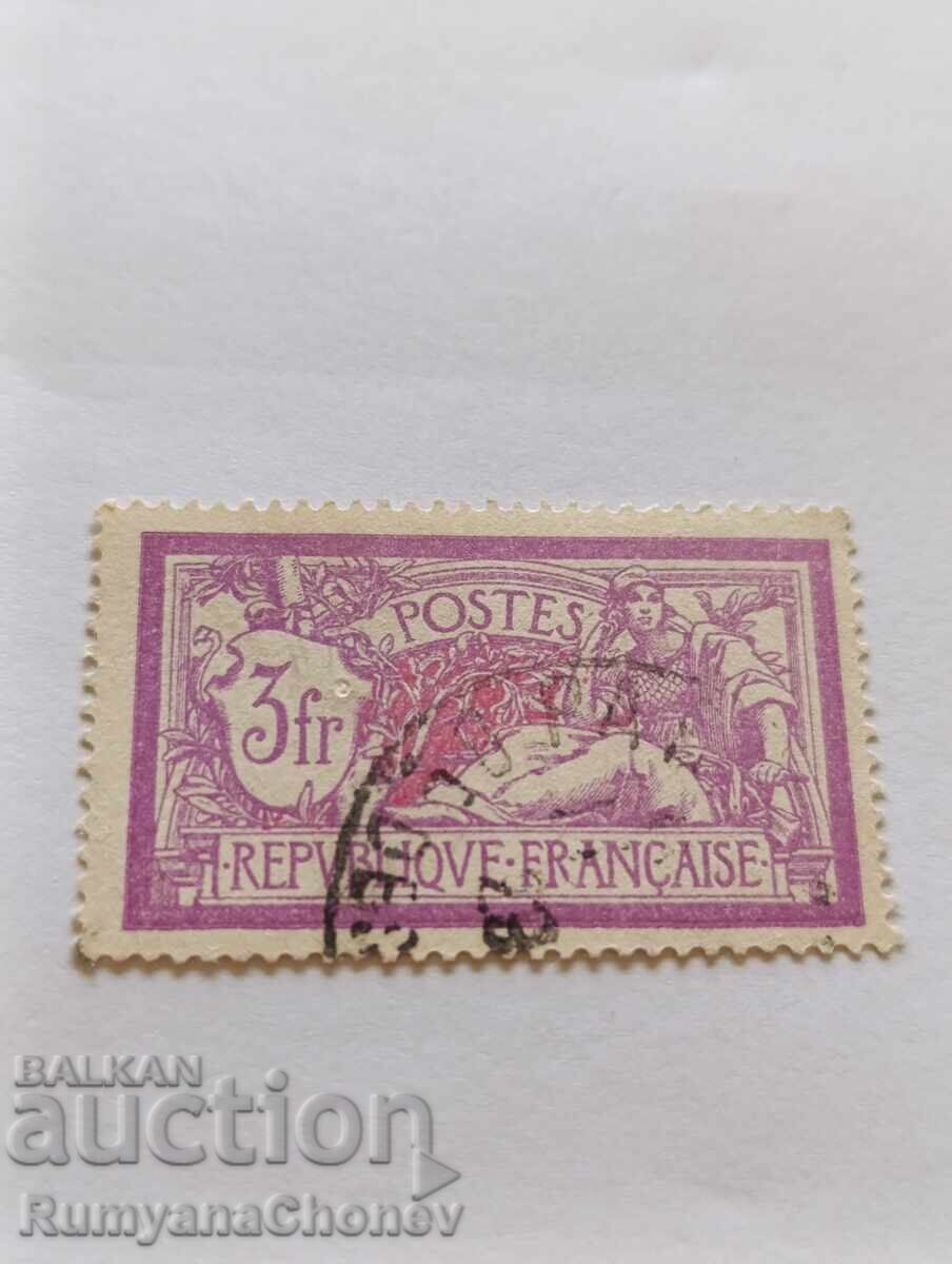 Пощенска марка Франция 1927