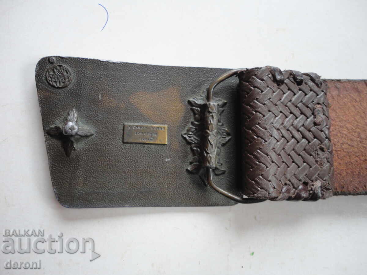 Livrarea Curea din piele Bergamo BrassWorks