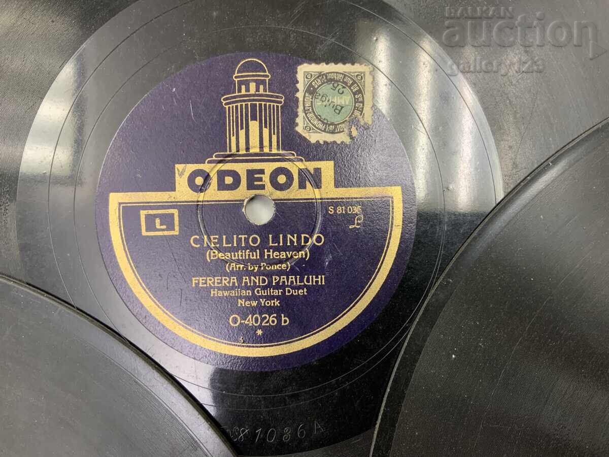 Livrarea Lot de 3 discuri de vinil vechi din anii 1920 - 1930