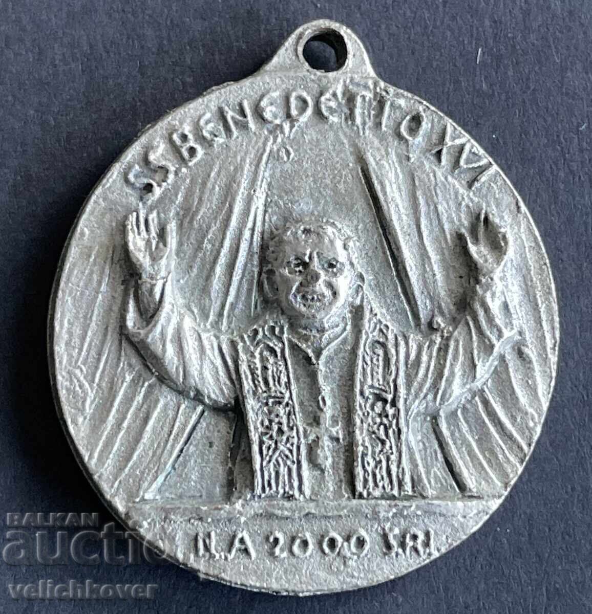 42580 Medalie Vatican Papa Benedict al XVI-lea Bazilica Sf. Petru din Roma