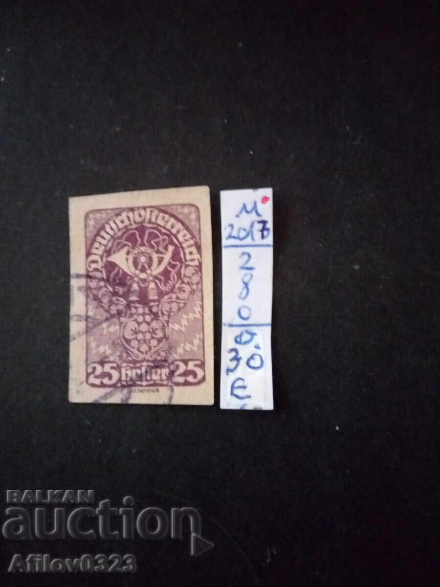 Used stamp - Austria