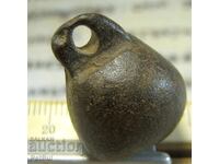 Antique - Bell for Cat or Small Puppy Small Brass Clapper