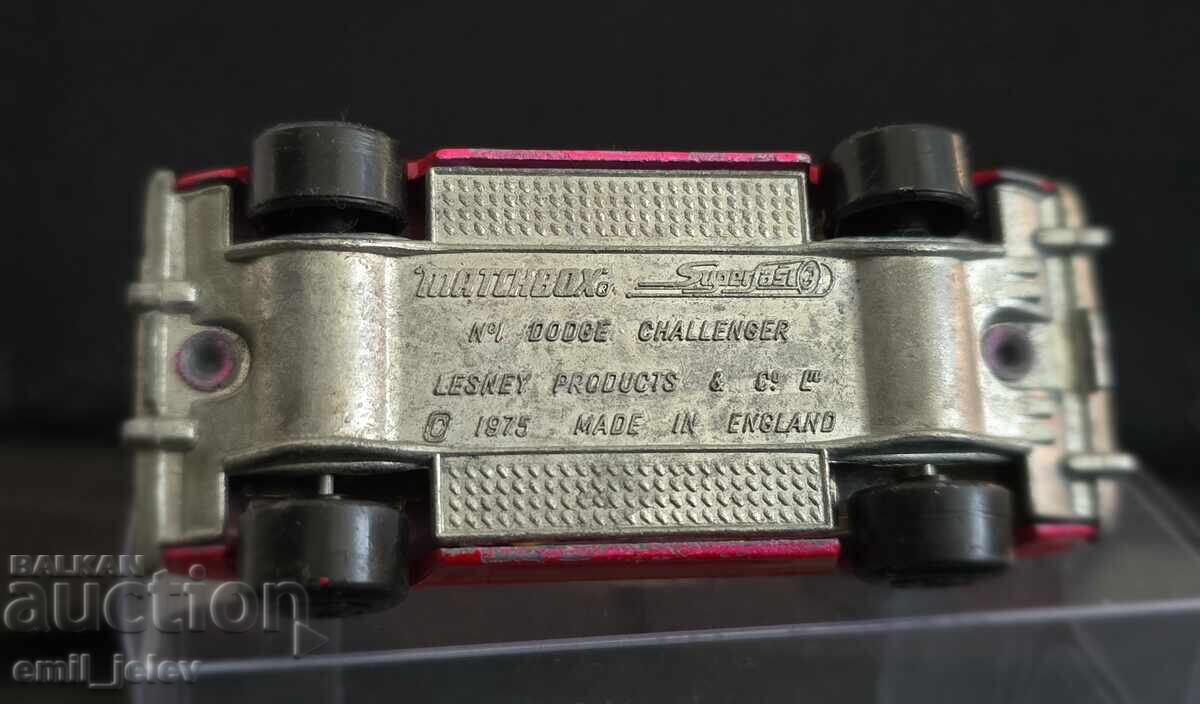LESNEY MATCHBOX superfast-1C Dodge Challenger 1975-1981 god - 6